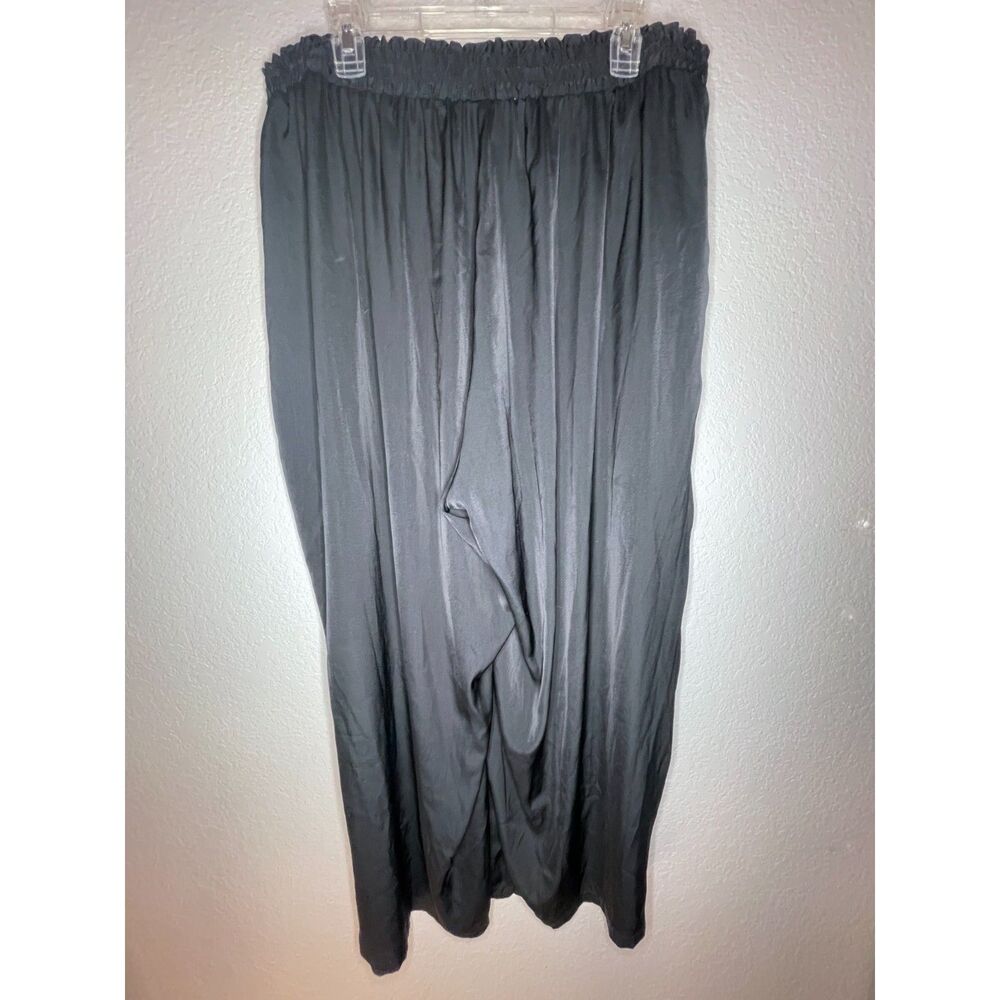 Summersalt The Silky Luxe Palazzo Pant Black Size 1XL Resort Coverup Wide Leg - Picture 12 of 13
